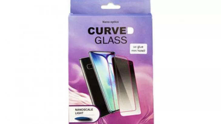 محافظ صفحه نمایش شیشه ای مدل CURVED NANO OPTICS مناسب برای گوشی موبایل note 9 mini