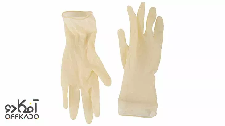 دستکش لاتکس جراحی پودری استریل مدیسمارت medismart دو عدد یک جفت در پک های استریل و ضد عفون شده شده