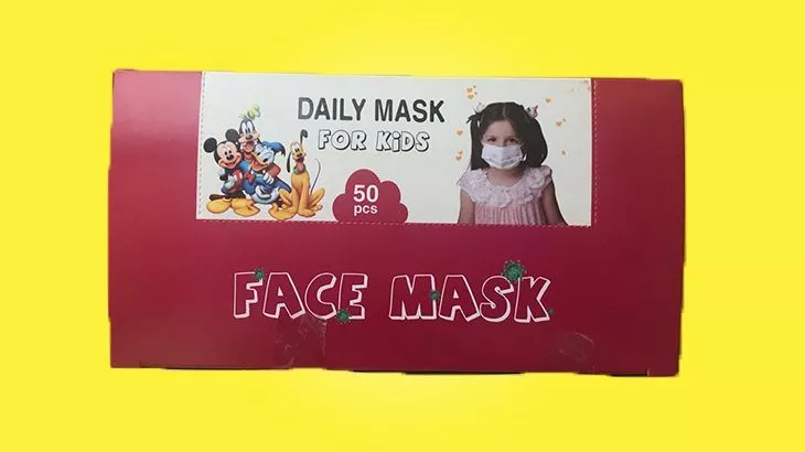 پکیج 50 عددی ماسک 3 لایه پرستاری کودک دخترانه با تخفیف ویژه