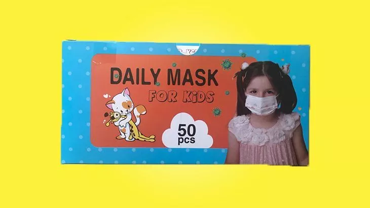 ماسک 3 لایه پرستاری کودک پسرانه با تخفیف ویژه