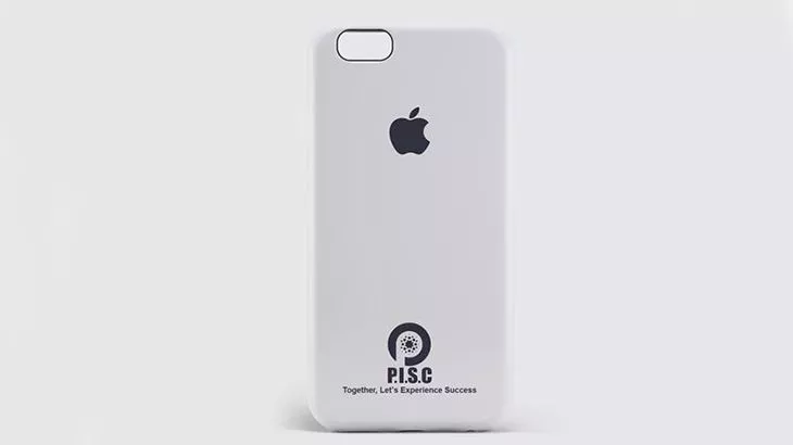 قاب گوشی موبایل PISC_ مدل IPhone 6 s رنگ سفید جنس سیلیکونی