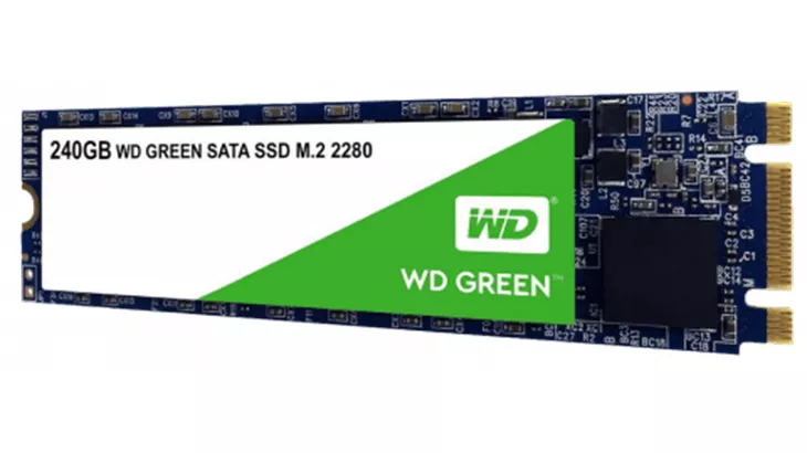 حافظه SSD اینترنال 240 گیگابایت WD مدل GREEN WDS240G2G0B M.2