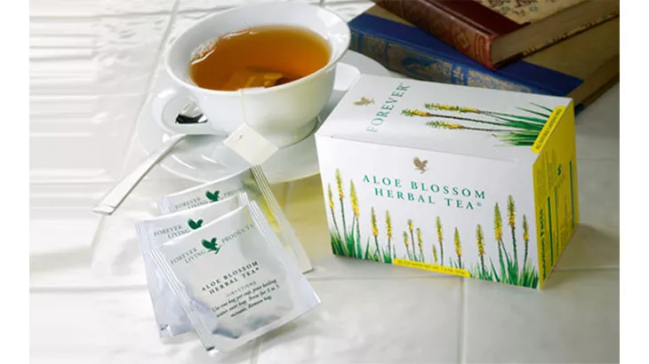 چای گیاهی آلوئه ورا فوراور (دمنوش شکوفه آلوئه ورا) Aloe Blossom Herbal Tea