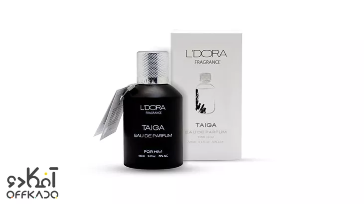 ادوپرفیوم مردانه مدل TAIGA لدورا فرگرنس 100 میلی‌لیتر با بهترین کیفیت ومناسب ترین قیمت