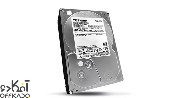 هارد اینترنال 16 ترابایت Toshiba مدل MG08ACA16TE با بهترین قیمت