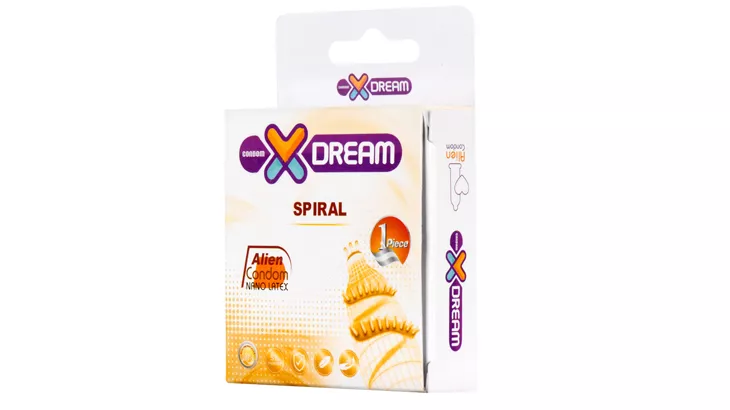 کاندوم فضایی چرخشی Xdream Spiral با تخفیف ویژه