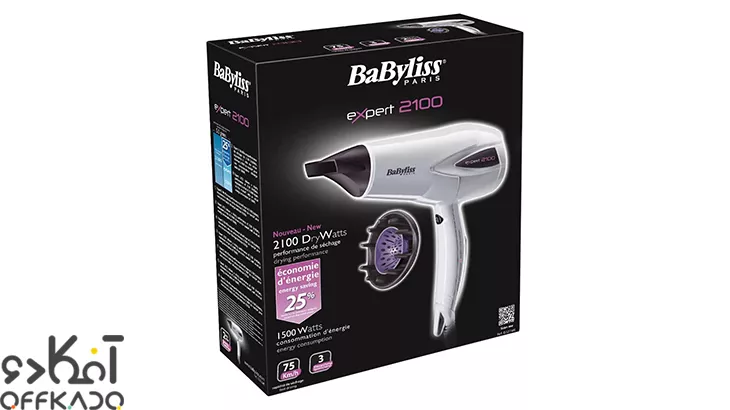 سشوار بابیلیس مدل D321WSDE ا Babyliss D321WSDE Hair Dryer با گارانتی