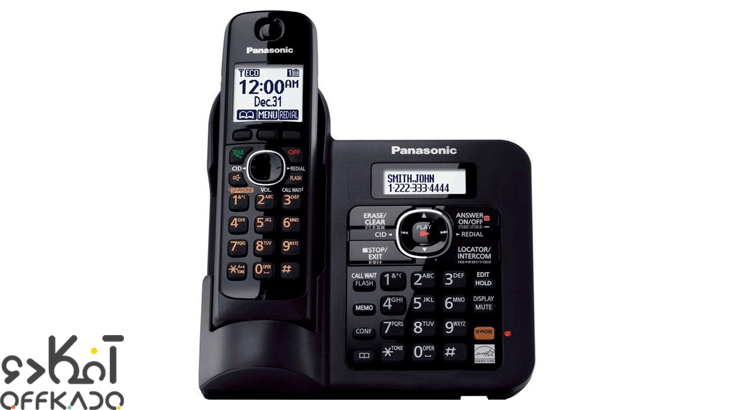 تلفن بی سیم پاناسونیک Panasonic KX-TG3821BX با ضمانت اصالت کالا و 18 ماه گارانتی