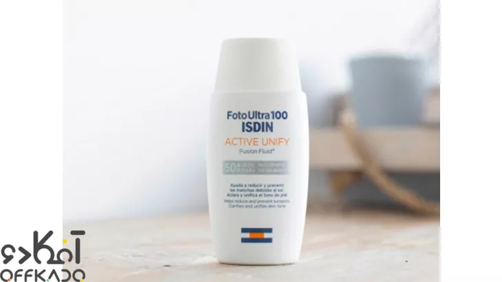 ضدآفتاب و رفع لک فیوژن فلوئید ایزدین SPF50 حجم 50 میل