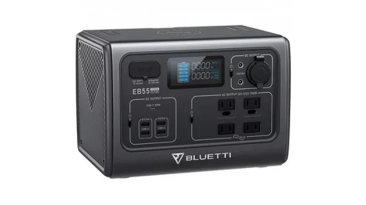 پاور استیشن BLUETTI مدل EB55 آمریکا با ضمانت اصالت و سلامت کالا