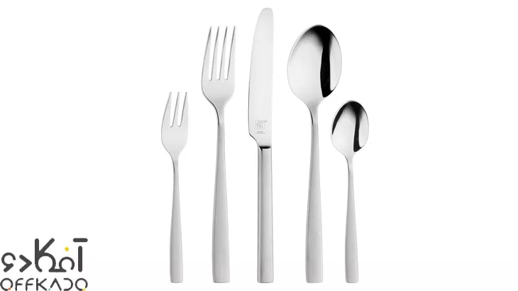 سرویس قاشق و چنگال 60 پارچه زولینگ مدل ZWILLING Roseland