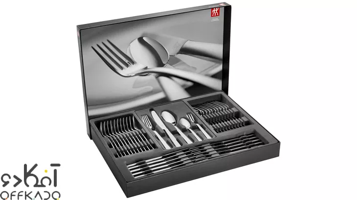 سرویس قاشق و چنگال 60 پارچه زولینگ مدل ZWILLING Roseland