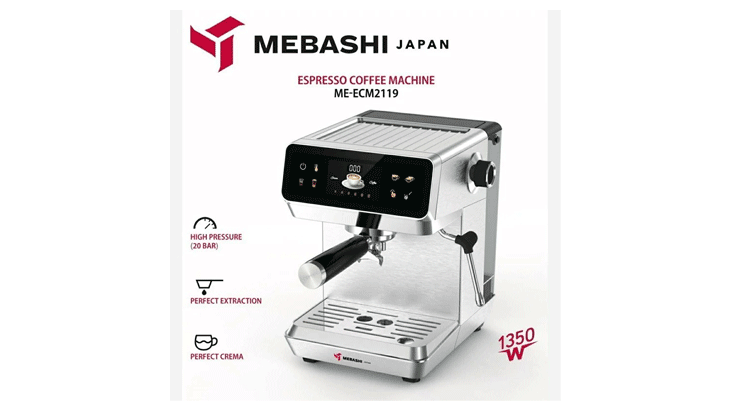 اسپرسوساز مباشی مدل ECM2119 با ضمانت اصالت و سلامت کالا به همراه 12 ماه گارانتی شرکتی