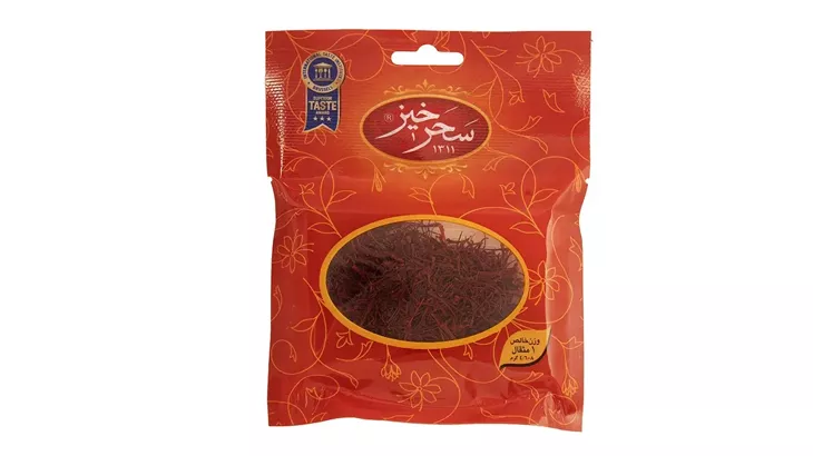 زعفران سرگل 1مثقال کاور سحر خیز با تخفیف  ویژه