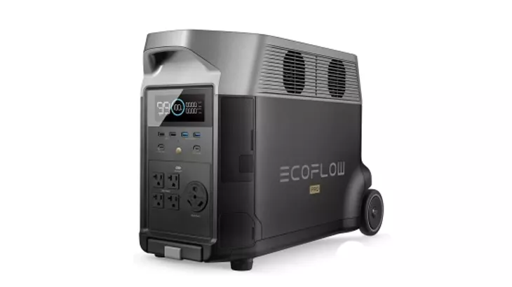 پاوراستیشن قابل حمل 3600 وات اکو فلو مدل EcoFlow DELTA Pro با ضمانت اصالت و سلامت کالا پاوراستیشن قابل حمل 3600 وات اکو فلو مدل EcoFlow DELTA Pro با ضمانت اصالت و سلامت کالا
