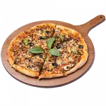 پیتزا کنیباله (گوشت و قارچ)