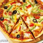 پیتزا  ایتالیایی چیکن پستو