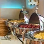 بوفه آزاد صبحانه هتل تالار سعدی