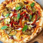 پیتزا سبزیجات دو نفره