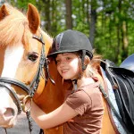 آموزش سوارکاری اسب پونی کودکان 