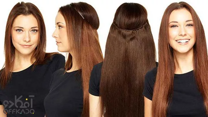 موهایی بلند و زیبا با اکستنشن مو در سالن زیبایی سمیرا مژده پور همراه با ۶۳٪ تخفیف پرداخت ۳۷۰۰ تومان به جای ۱۰۰۰۰ تومان